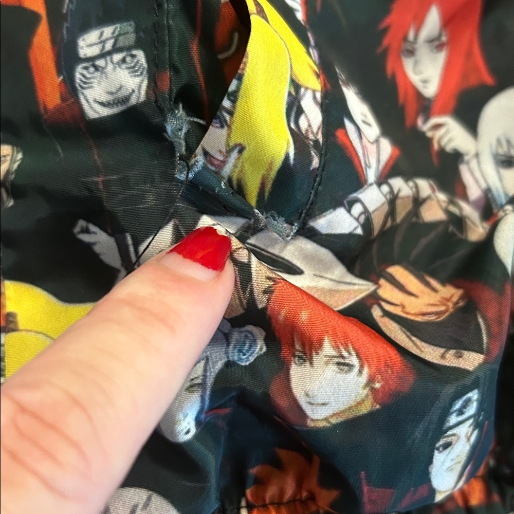 Anime Naruto Graphic Zip-Up Jacket - Picture 6 of 7